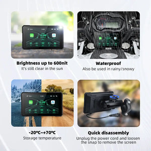 Ekiy Wireless CarPlay Moto GPS — product view 6