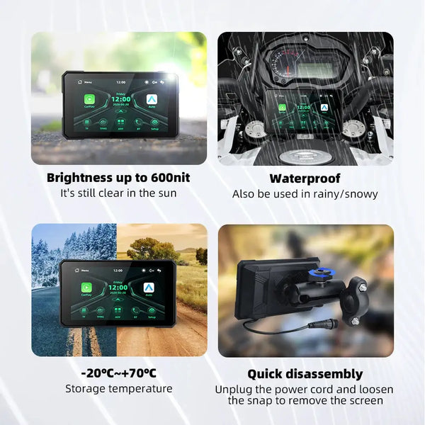 Ekiy Wireless CarPlay Moto GPS — product view 6