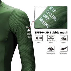 Breathable Unisex Cycling Jersey Fit — product view 3