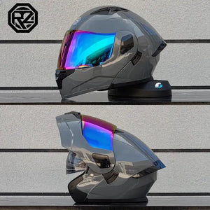 Modular Flip Up Motorcycle Helmet — product view 7