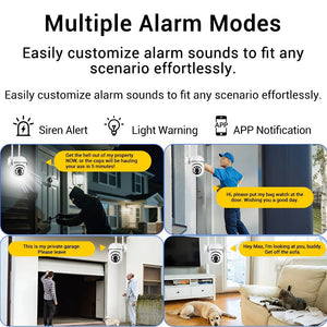 OKam Pro Indoor 8MP WiFi IP Camera - Smart Tracking And 355 Degree Pan - stepyours.com