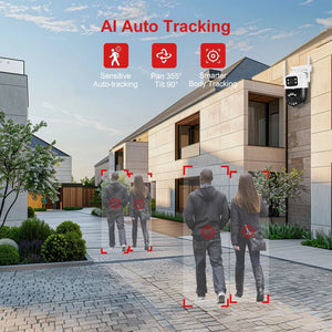 ASECAM 12MP 6K WiFi Camera - 8X Zoom With AI Human Detection Auto Tracking - stepyours.com