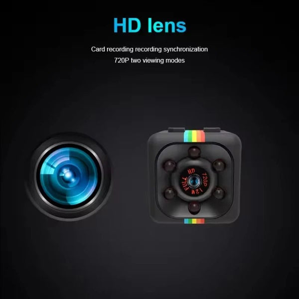 Mini Camera HD Portable Nanny Cam - 1080P Covert Indoor Surveillance - stepyours.com