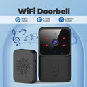 2026 Wireless Smart Video Doorbell, 2.4G WiFi Home Security Camera, 2-way Audio, Night Vision, Battery, Secure Home Monitoring by stepyours.com