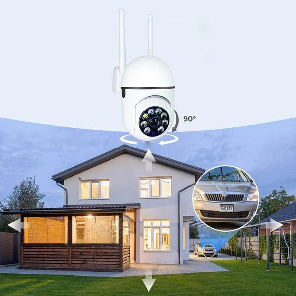 1080P HD PTZ WiFi IP Camera Outdoor Night Vision Waterproof CCTV Surveillance - stepyours.com