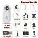 4K Mini WiFi Magnetic POV Action Camera for Sports Waterproof Helmet Cam - stepyours.com