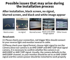 AHD 1080P Car Rear View Camera For Land Rover Freelander 2 And Ford Focus 2 - stepyours.com