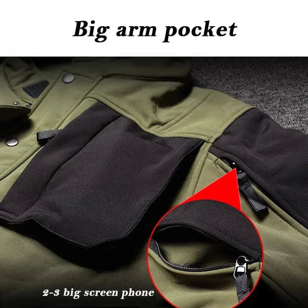 Windproof Biker Suit for Men Outerwear — product view 19