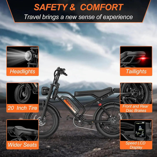 AOVOPRO E-Bike - Fat Tire — product view 7