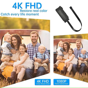 4KHD mini WiFi camera with remote viewing, mobile detection and other functions, home DIY nanny style wireless HD camera by stepyours.com
