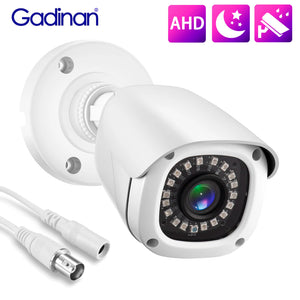 Gadinan 5MP AHD Outdoor Bullet Camera With Wired Coax HD Night Vision - stepyours.com
