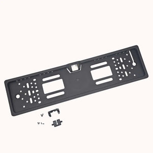 4 8 12 LED European License Plate Rearview Camera Frame Night Vision For Truck - stepyours.com