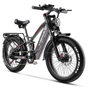 Cybervelo Fat Tire Mountain Ebike — product view 10