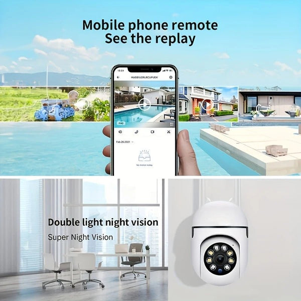 BoyKeep Wireless 1080P Security Camera Outdoor TwoWay Audio 360 NightVision - stepyours.com