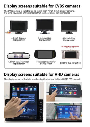 AHD 1080P Car Tailgate Handle Rear View Camera For VW Passat Golf Jetta Polo - stepyours.com