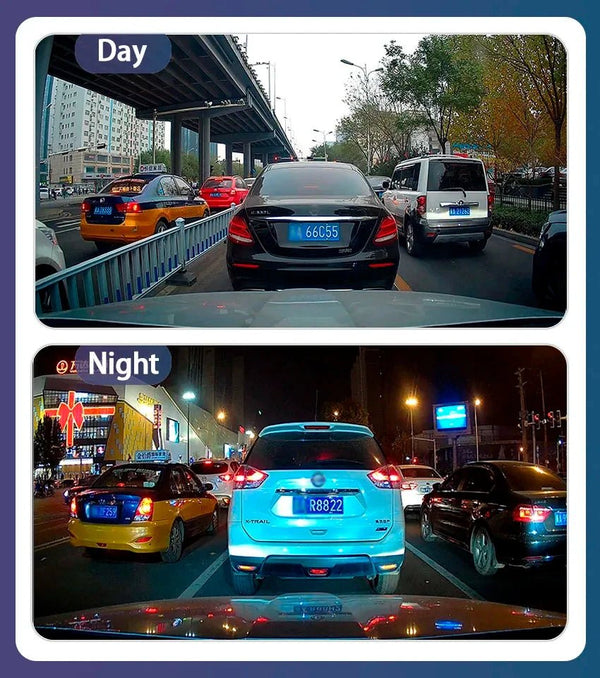 4K Car Dash Cam DVR With WiFi Front Camera 3840x2160 Night Vision Parking - stepyours.com