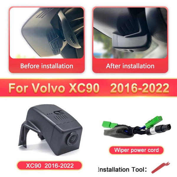 4K Dash Cam For Volvo XC Series And Polestar 2 Ultimate Safety Ultra HD Car DVR - stepyours.com