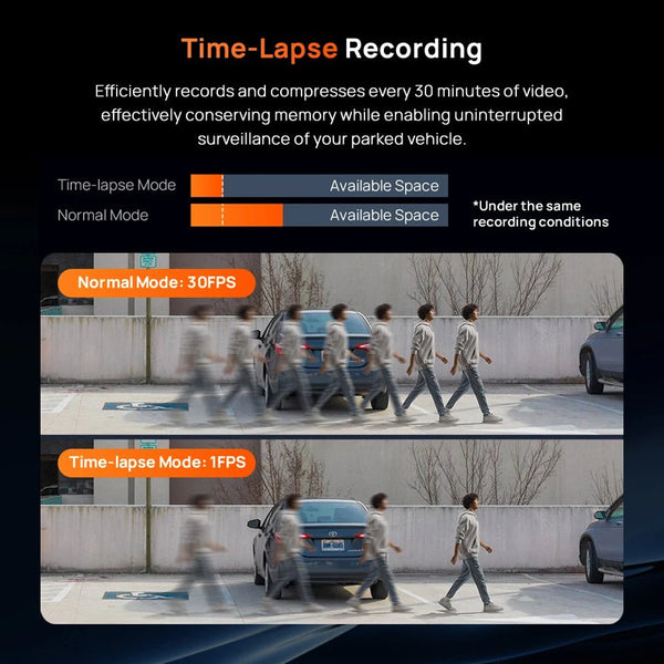 70mai T800E 4K Dash Cam 3 Channel Car DVR With Rear And Interior 1080P HDR GPS - stepyours.com