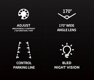 HD Full Color Night Vision Truck Reversing Camera 12V 24V 1080P 720P - stepyours.com