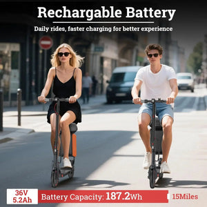 Ladped Electric Scooter With Seat — product view 4