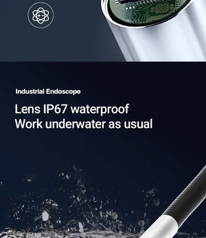 Type C 360 Degree Two Way Rotary Endoscope Camera 1080P HD For Car Inspection - stepyours.com