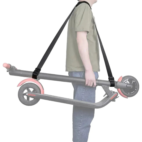 Rhinowalk Electric Scooter Shoulder Strap Adjustable Carrying with Non-Slip Shoulder Pad for Chair Ski Board Foldable/Kid Bikes
