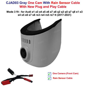 Plug And Play Audi Dash Cam With App Control 1080p Front Camera A3 A4 A5 A6 Q5 Q7 - stepyours.com