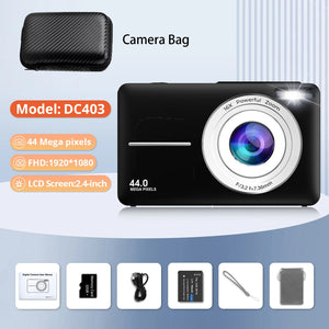 2024 Digital Camera 2.4 Inch 1080P Rechargeable For Kids Beginner Gift - stepyours.com