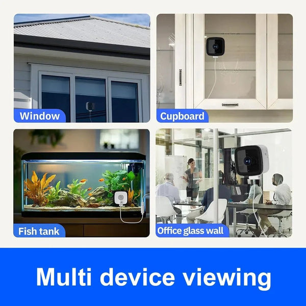 1080P WiFi Window Camera Full Color Night Vision Two Way Audio Baby Monitor - stepyours.com
