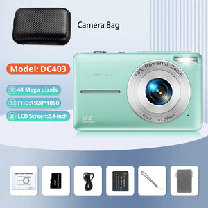 2024 Digital Camera 2.4 Inch 1080P Rechargeable For Kids Beginner Gift - stepyours.com