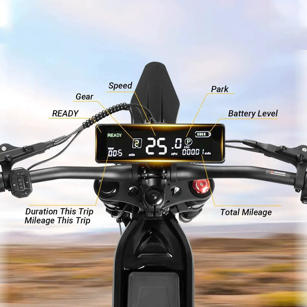 Zonveer Electric Dirt Bike — product view 6