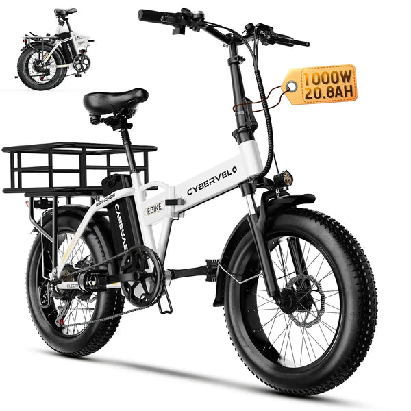 Compact Foldable Fat Tire E Bike — product view 16