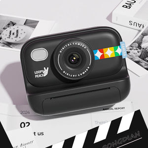 Joytrip Kids Color Instant Print Camera No Ink Thermal Paper HD Video Gift - stepyours.com