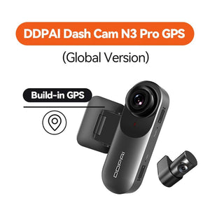 DDPAI Mola N3 Pro Dash Camera 2.5K Car DVR With WiFi And Smart Connect - stepyours.com