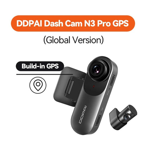 DDPAI Mola N3 Pro Dash Camera 2.5K With WiFi Car DVR - stepyours.com