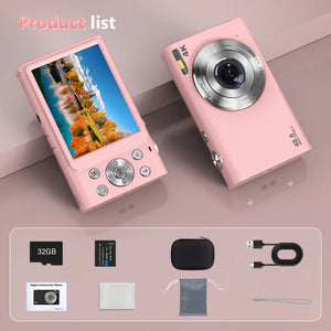 4K Vlogging Camera 42.4MP Sensor With 2.8 Inch Screen Camcorder For Photography - stepyours.com