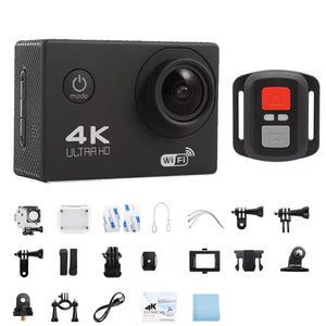 4K Action Camera WiFi Underwater Helmet Cam for Outdoor Sports - stepyours.com