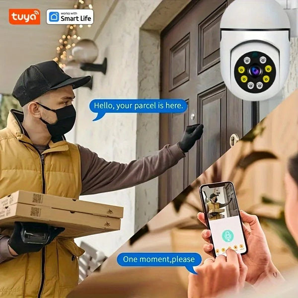 Tuya 4MP Indoor WiFi Camera Two Way Audio and Motion Alerts Plus - stepyours.com