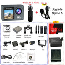 Adventure Ready Action Camera 5K 4K60FPS Dual IPS Touch LCD Waterproof 30M - stepyours.com