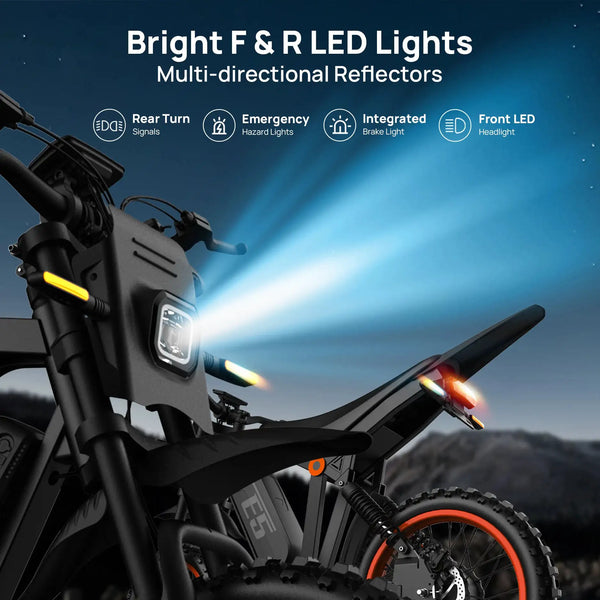 Urlife Electric Mountain Bike — product view 6