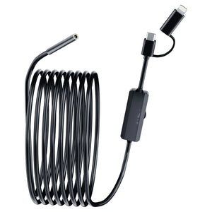 5.5 To 8mm Endoscope For Android And iPhone Real Time Boroscope Tight Spaces - stepyours.com