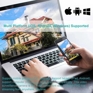 A8 8MP 4K PTZ Outdoor Wireless IP Camera - Smart AI Auto Tracking