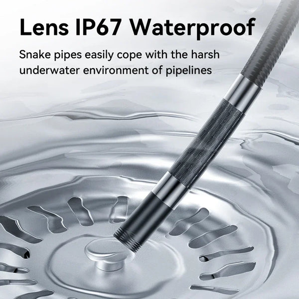 Two - Way 360 Degree Rotating Borescope - 1080P IP67 6mm Probe For Android iOS - stepyours.com