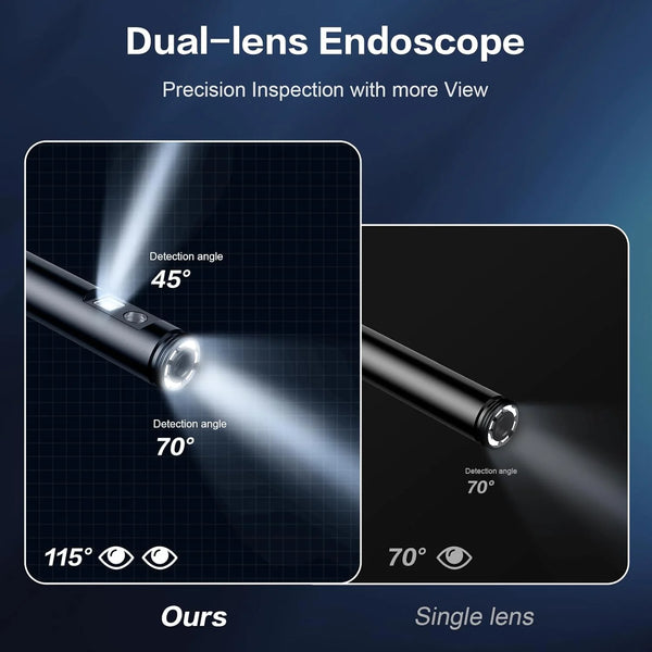 8mm 1080P Car Endoscope Boroscope For iPhone Android Type C - Plug And Play - stepyours.com