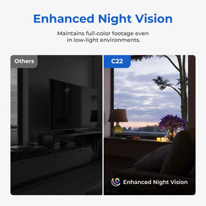 IMILAB C22 Indoor Baby Monitor AI Detection 360 PTZ Night Vision Xiaomi Home App - stepyours.com