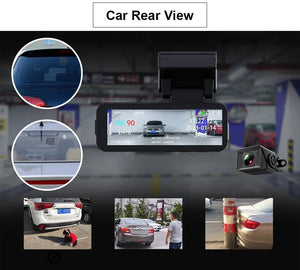 Acceo 4K Dash Cam With GPS WiFi Dual Lens Night Vision Front Rear - stepyours.com