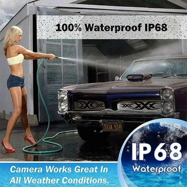 HD Rear View Backup Camera with License Plate Light for Buick Regal Excelle GT Opel Astra Fiat - stepyours.com
