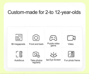 Mini Kids Camera Cute Digital Children Camera 32GB Card 1080p HD Educational Toy - stepyours.com