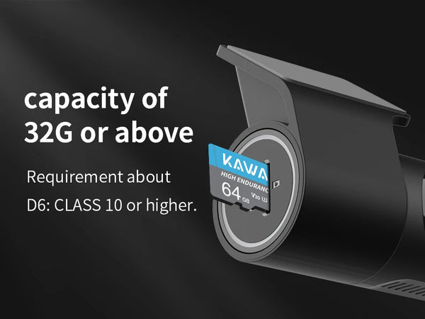 1440P KAWA D6 Car Dash Cam With WiFi App Voice Control WDR Night Vision - stepyours.com