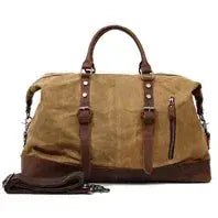 Leather Duffle Bag - Men Travel — product view 13